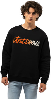 Just Cavalli Sweatshirt Just Cavalli , Black , Heren - XL