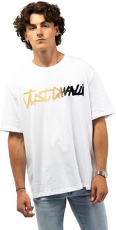 Just Cavalli T-shirt Wit - L
