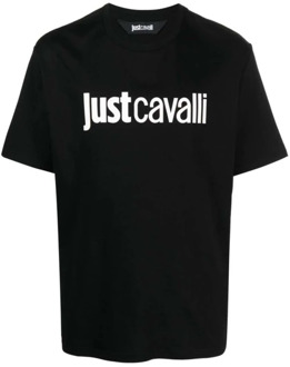Just Cavalli T-Shirts Just Cavalli , Black , Heren - 2Xl,Xl,L,M,S,Xs,3Xl