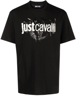 Just Cavalli T-Shirts Just Cavalli , Black , Heren - L,M