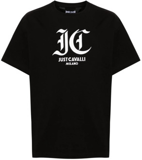 Just Cavalli T-Shirts Just Cavalli , Black , Heren - Xl,L,M,S