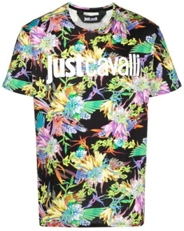 Just Cavalli T-Shirts Just Cavalli , Multicolor , Heren - Xl,L,M,S