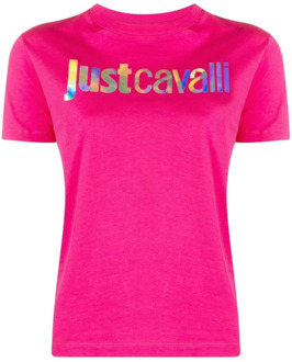 Just Cavalli T-Shirts Just Cavalli , Pink , Dames - S,Xs,2Xs