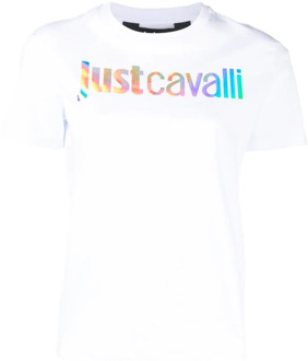 Just Cavalli T-Shirts Just Cavalli , White , Dames - L,S,Xs,2Xs