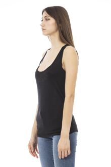 Just Cavalli Tanktop met ronde hals Zwart - L