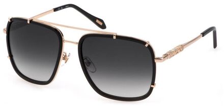 Just Cavalli Vierkante Frame Zonnebril - maat Zwart