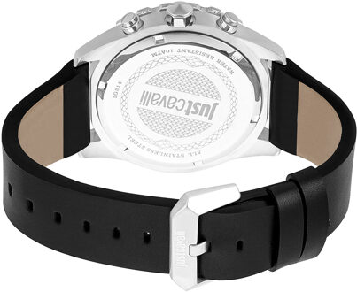 Just Cavalli Watch JC1G214L0015 - maat Zwart en zilver