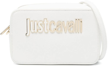 Just Cavalli Witte Crossbody Tas Just Cavalli , White , Dames - ONE Size