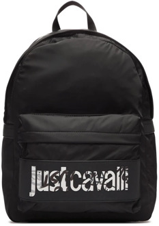 Just Cavalli Zwarte Just Cavalli Rugzak Just Cavalli , Black , Heren - ONE Size