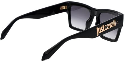 Just Cavalli Zwarte Kunststof Zonnebril