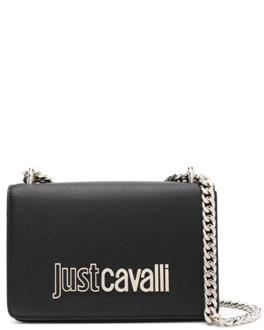 Just Cavalli Zwarte schoudertas voor vrouwen Just Cavalli , Black , Dames - ONE Size