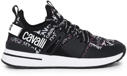 Just Cavalli Zwarte Sneakers Schoenen Just Cavalli , Black , Dames - 37 Eu,40 Eu,38 EU