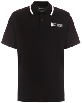 Just Cavalli Zwarte T-shirts en Polos Just Cavalli , Black , Heren - 2Xl,Xl,L,M,S,3Xl