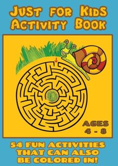 Just For Kids Activity Book Ages 4 To 8 - Journal Jungle Publishing