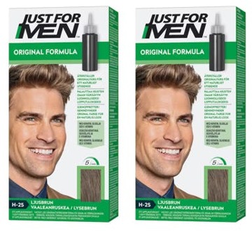 Just For Men Haarverf Just For Men Original Formula H-25 Light Brown 2 x 66 g