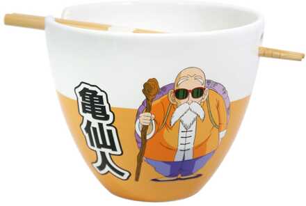 Just Funky Dragon Ball Z Ramen Bowl with Chopsticks Roshi 473 ml