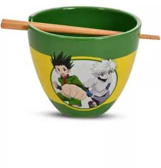 Just Funky Hunter x Hunter Ramen Bowl with Chopsticks Logo 473 ml