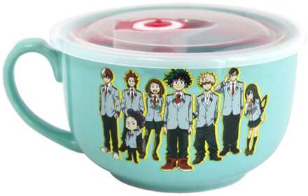 Just Funky My Hero Academia Ramen bowl with lid and handle UA 532 ml