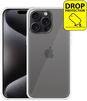 Just in case Impact Case voor Apple iPhone 15 Pro Max Telefoonhoesje Transparant