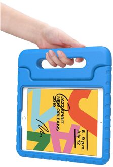 Just in case Kids Cover voor Apple iPad 10,2 Tablethoesje Blauw