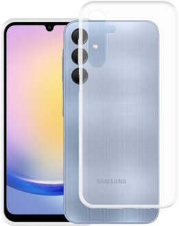 Just in case Soft TPU Case voor Samsung A25 Telefoonhoesje Transparant