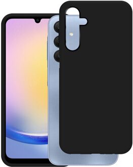 Just in case Soft TPU Case voor Samsung A25 Telefoonhoesje Zwart