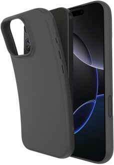 Just in case Zero Soft TPU Case voor Apple iPhone 16 Pro Max Telefoonhoesje Zwart