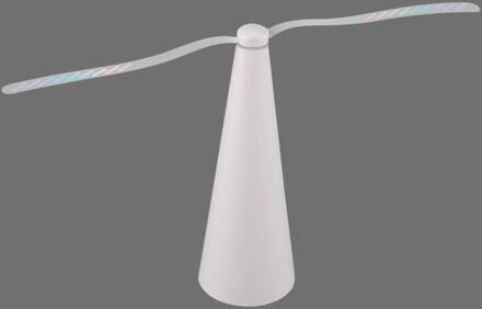 JUST LIGHT. Swat vliegenklopper, op batterijen, wit