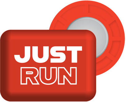 Just Run rood - ONE-SIZE