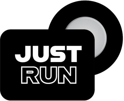 Just Run zwart - ONE-SIZE