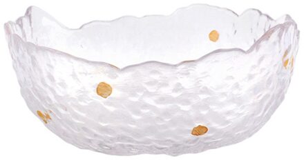 Justdolife Transparante Glazen Slakom Nordic Stijl Fruit Rijstkom Voedsel Opslag Container Keuken Gereedschap 2