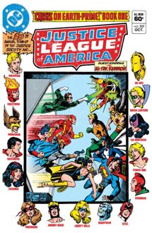 Justice League Crisis On Earth-Prime Cover Men's T-Shirt - White - S Wit