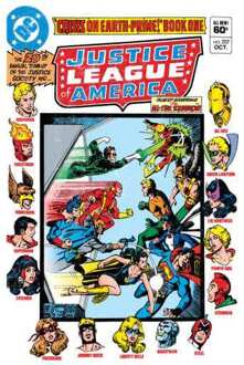 Justice League Crisis On Earth-Prime Cover Sweatshirt - White - S Wit