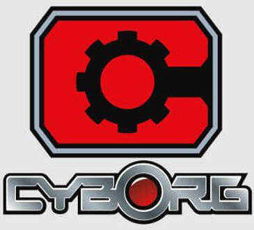 Justice League Cyborg Logo Women's T-Shirt - Grey - S - Grijs