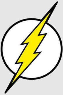 Justice League Flash Logo Hoodie - Grey - S - Grey
