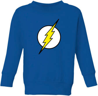 Justice League Flash Logo Kids' Sweatshirt - Blue - 110/116 (5-6 jaar) - Blue