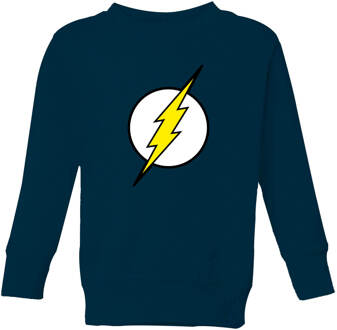 Justice League Flash Logo Kids' Sweatshirt - Navy - 134/140 (9-10 jaar)