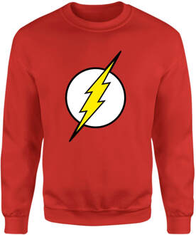 Justice League Flash Logo Sweatshirt - Red - L Rood