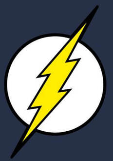Justice League Flash Logo Women's T-Shirt - Navy - XL