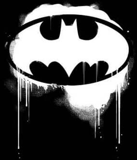 Justice League Graffiti Batman Women's T-Shirt - Black - S Zwart