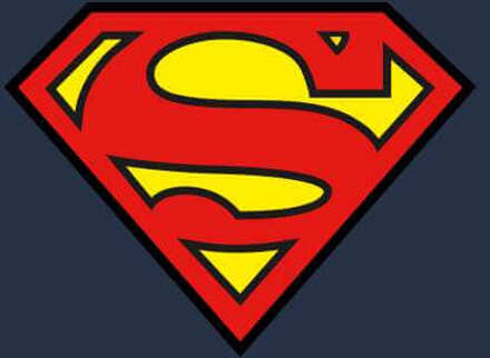 Justice League Superman Logo Sweatshirt - Navy - L Blauw