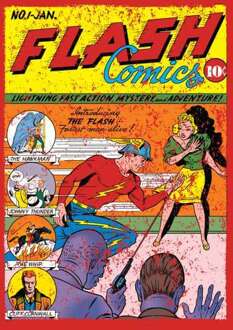 Justice League The Flash Issue One Sweatshirt - Red - XL Rood