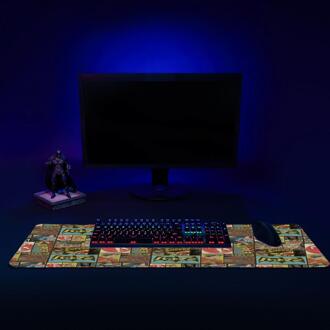 Justice League Vintage Gaming Mouse Mat - Medium