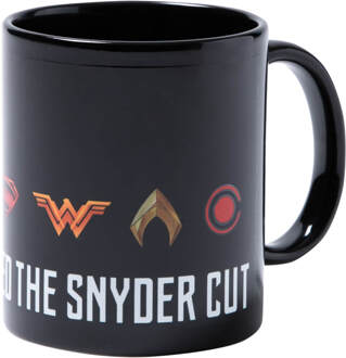 Justice League We Released The Snyder Cut Mug - Black Zwart