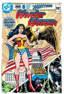 Justice League Wonder Woman Cover Sweatshirt - White - L - Wit