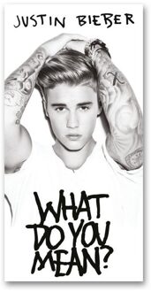 Justin Bieber badlaken, 70 x 140
