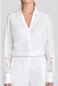 Justus blouse bright white Wit - 34