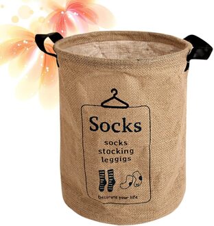 Jute Hanger Kruidenier Opslag Wasmand Emmer Milieuvriendelijke Ronde Vorm Huishoudelijke Slaapkamer Woonkamer Wasserij Was