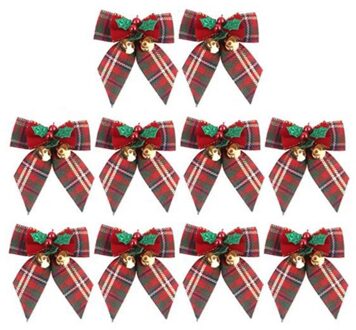 Jute Jute Kerstboom Ornamenten, Kerst Lint Strikken Voor Kerstboom Presenteert Decoraties Ornamenten