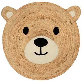 Jute Vloerkleed Beer